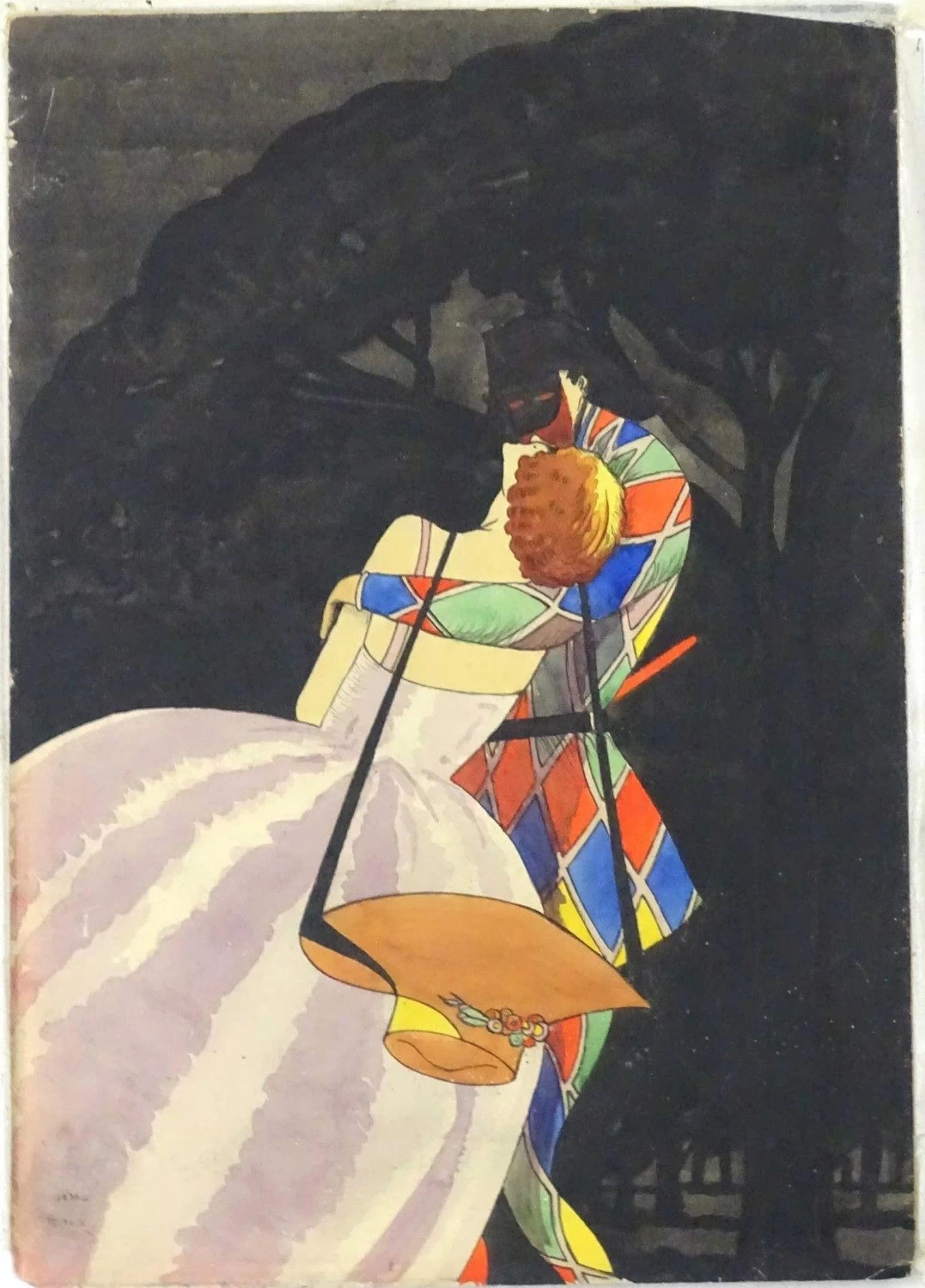  237-Ettore Tito-Bacio Arlecchino 